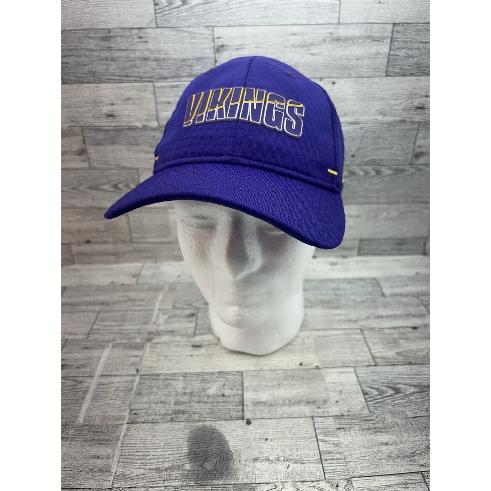Minnesota Vikings New Era 9Twenty NFL Adjustable Training Hat Purple Yellow
